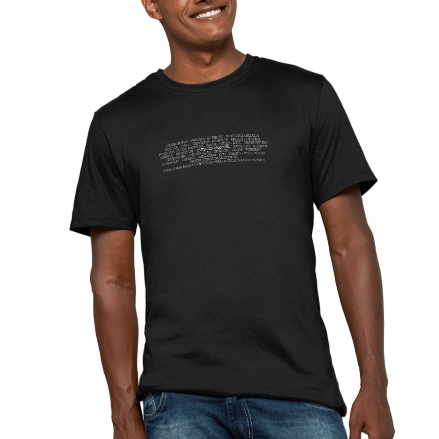 Camiseta Algodão Quality Editorial Outcast - Masculino