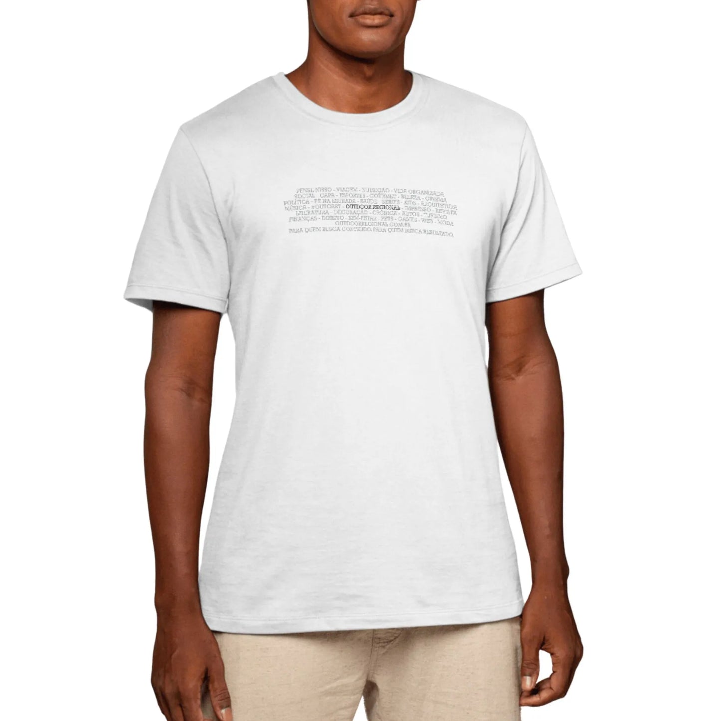 Camiseta Algodão Quality Editorial Outcast - Masculino