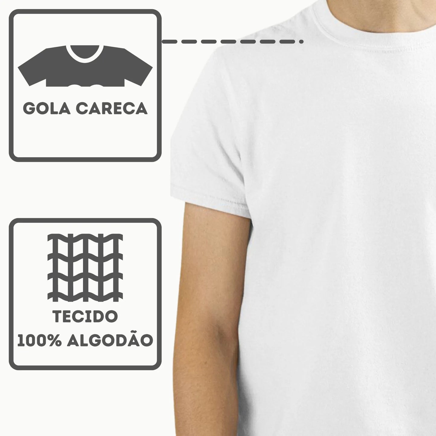 Camiseta Algodão Quality Outdoor - Masculino