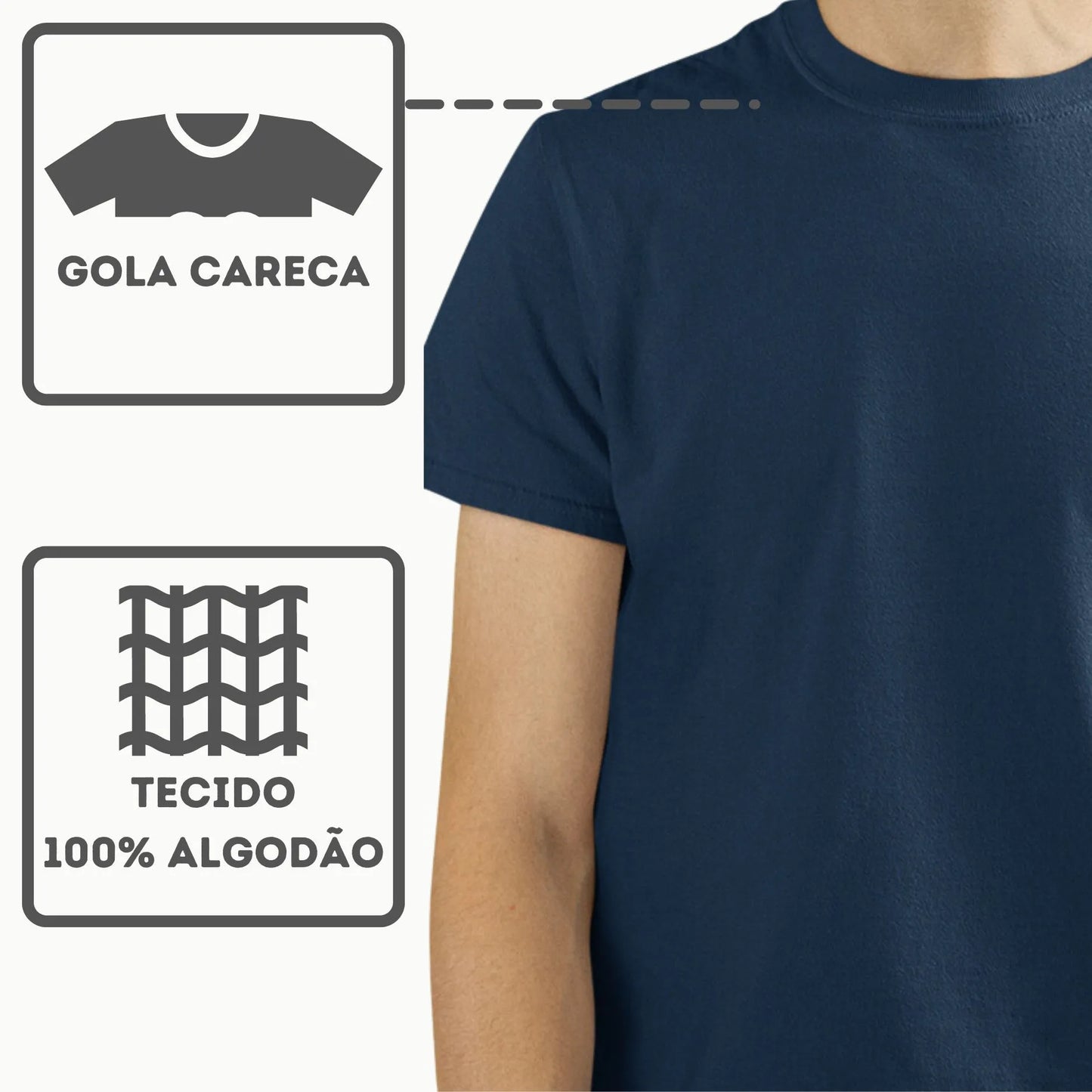 Camiseta Algodão Quality Outdoor - Masculino