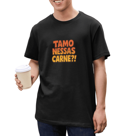 Camiseta Algodão Quality Diogo Portugal - Tamo Nessas Carne - Masculino