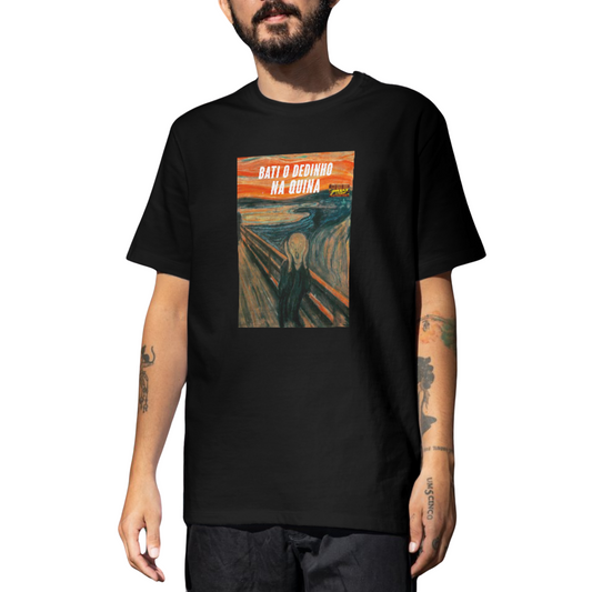 Camiseta Algodão Quality CSL - Bati o Dedinho - Masculino