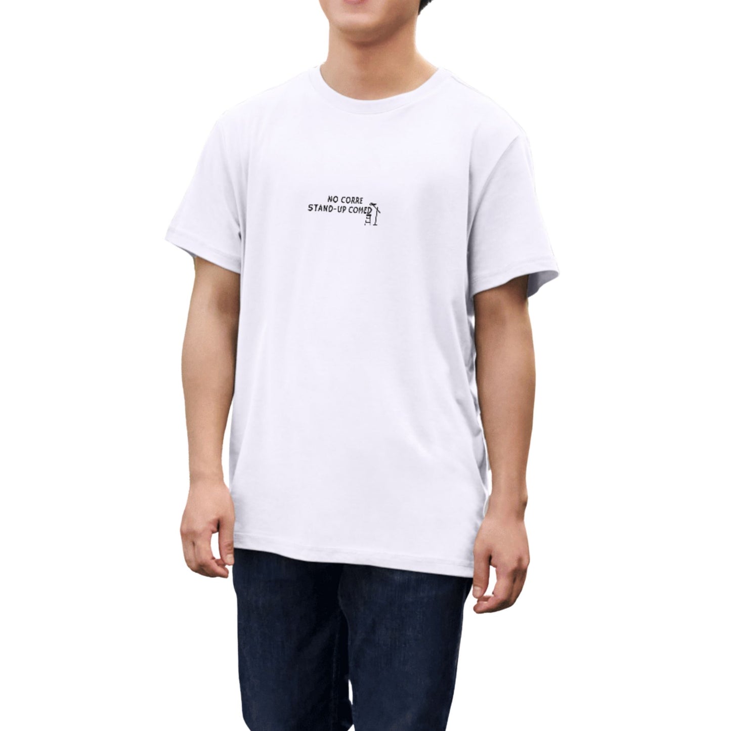 Camiseta Algodão Quality No Corre - Stand-up Comedy - Masculino