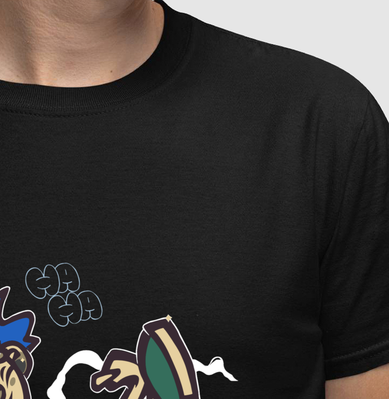 Camiseta Algodão Quality Black House - Diddy - Masculino